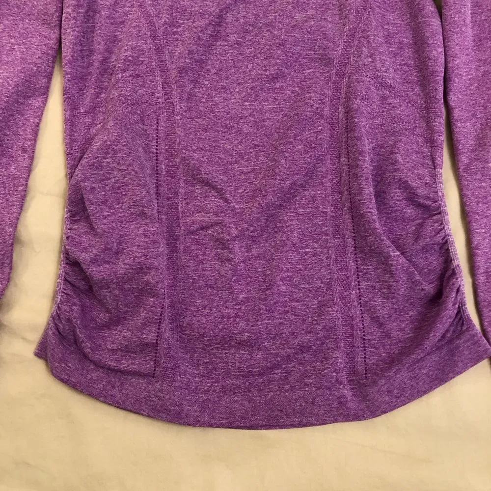Athleta active top long sleeve size xtra small purple color - Picture 6 of 6